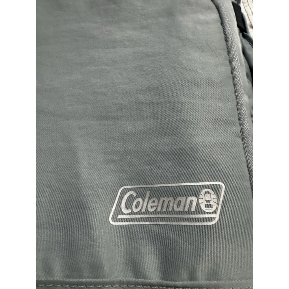 Coleman Grey Collapsible Insulated Backpack Cooler Bag Lunch Travel NWOT - Picture 2 of 5